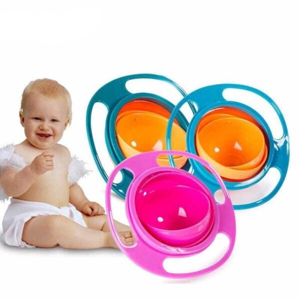 360 Rotate Universal Spill-proof Bowl Dishes - Image 4
