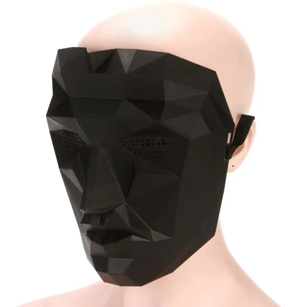 Calamari Game Cosplay Mask Props Square Circle Triangle Pattern Full Face Party Masks Role Play Classic Costume From Korean TV - Image 5