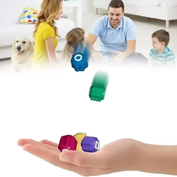 5PCS Gonggi Korean Stones Set Korean Folk Game Dice Traditional Play Hand Eye Coordination Training Funny Pebbles Board Games - Image 8