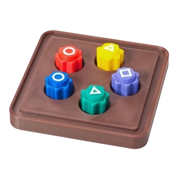 5PCS Gonggi Korean Stones Set Korean Folk Game Dice Traditional Play Hand Eye Coordination Training Funny Pebbles Board Games - Image 16