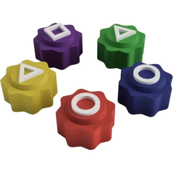 5PCS Gonggi Korean Stones Set Korean Folk Game Dice Traditional Play Hand Eye Coordination Training Funny Pebbles Board Games - Image 15