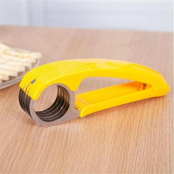 Ham Banana Slicer Cutter Eco-friendly Kitchen Tools Plastic Vegetable Fruit Slicers Cutter Cucumber Sala Shredders Cooking Tools - Image 7