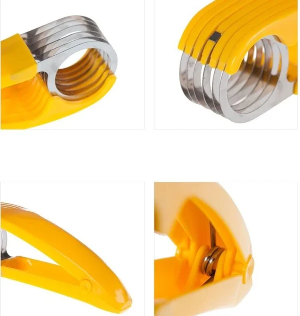 Ham Banana Slicer Cutter Eco-friendly Kitchen Tools Plastic Vegetable Fruit Slicers Cutter Cucumber Sala Shredders Cooking Tools - Image 12