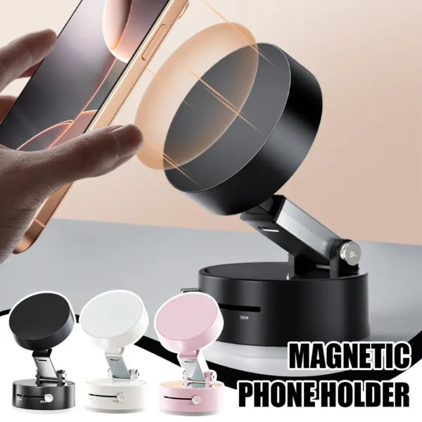 vacuum magnetic phone holder