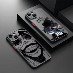 Anime S-Solo Levelings Phone Case For iPhone 16 15 14 13 12 11 Pro Max X XR XSMax 7 8 Plus Matte Transparent Back Cover
