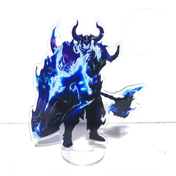 Solo Leveling Sung Jin Woo Yoo Jin Ho Acrylic Anime Stand Model Plate Keychain Desk Decoration Fashion Friends Gift Figure - Image 6