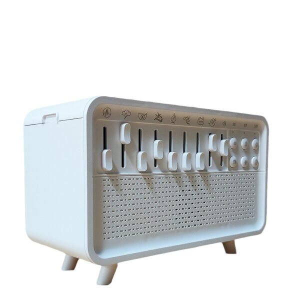 3 In 1 Bluetooth Speaker White Noise Sleep Night Light Humidifier All-in-one Machine Free Combination Of 8 Group Nature Sound - Image 4