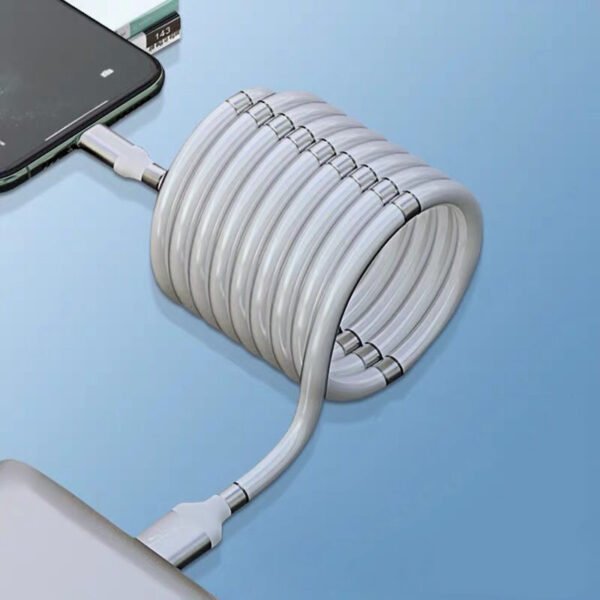 Fast Charging Magnetic Storage Data Cable - Image 5