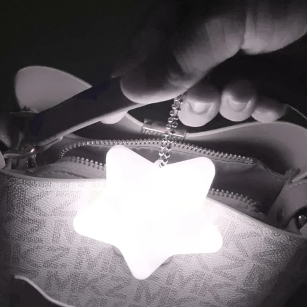 1/2/3PCS Purse Heart LED Light Handbag Lamp Automatic Motion Activated Purse Heart Shaped Light for Women Bah Purse Charm - Image 4