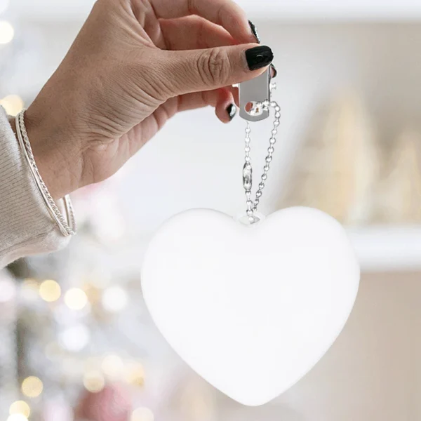 1/2/3PCS Purse Heart LED Light Handbag Lamp Automatic Motion Activated Purse Heart Shaped Light for Women Bah Purse Charm - Image 3