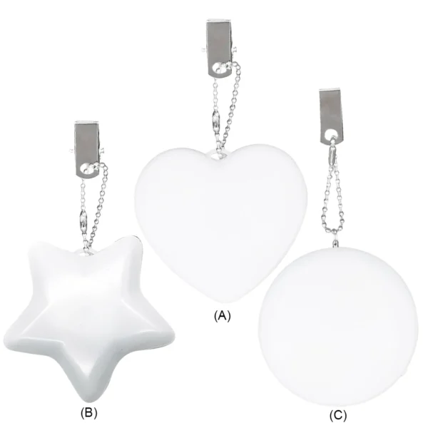 1/2/3PCS Purse Heart LED Light Handbag Lamp Automatic Motion Activated Purse Heart Shaped Light for Women Bah Purse Charm - Image 8
