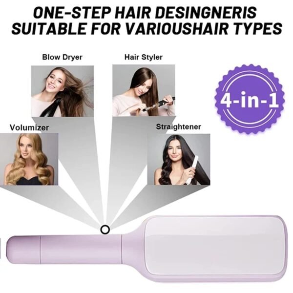 4 In 1 Self Cleaning Hair Brush - Image 9